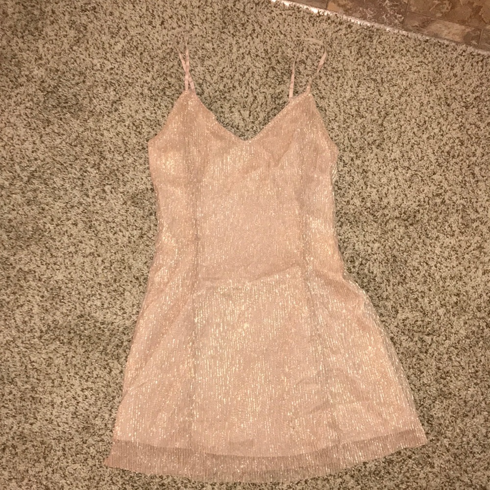 PacSun Kendall & Kylie Rosegold Mini Dress